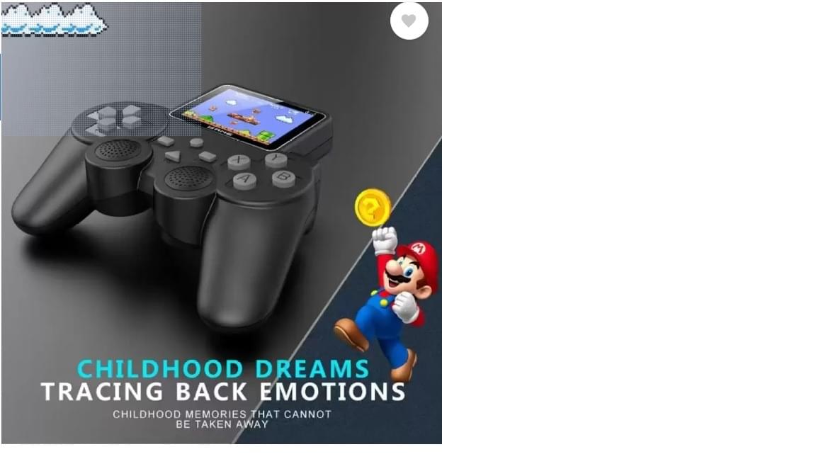 S10 Handheld Controller: 2.4-Inch Screen, 520 Games Black Edition (Code in the Box - for PSP) - Image 3